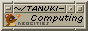 a beige square resembeling a CDE window. “Tanuki-” is written between the window buttons, and “Computing” in the middle of the image. There’s also a pixel art drawing of Tom Nook, and the word Neocitites.